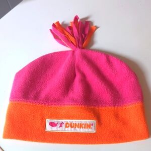 Dunkin' Pink and Orange Beanie